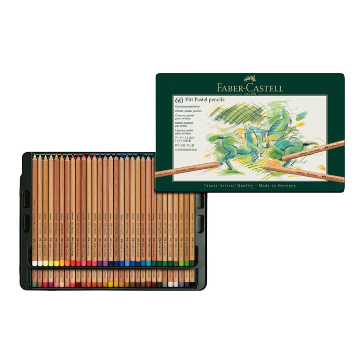 ファーバーカステル　112160 60色 ピットパステル　色鉛筆 PITTパステル鉛筆60色 – ファーバーカステル公式オンラインストア