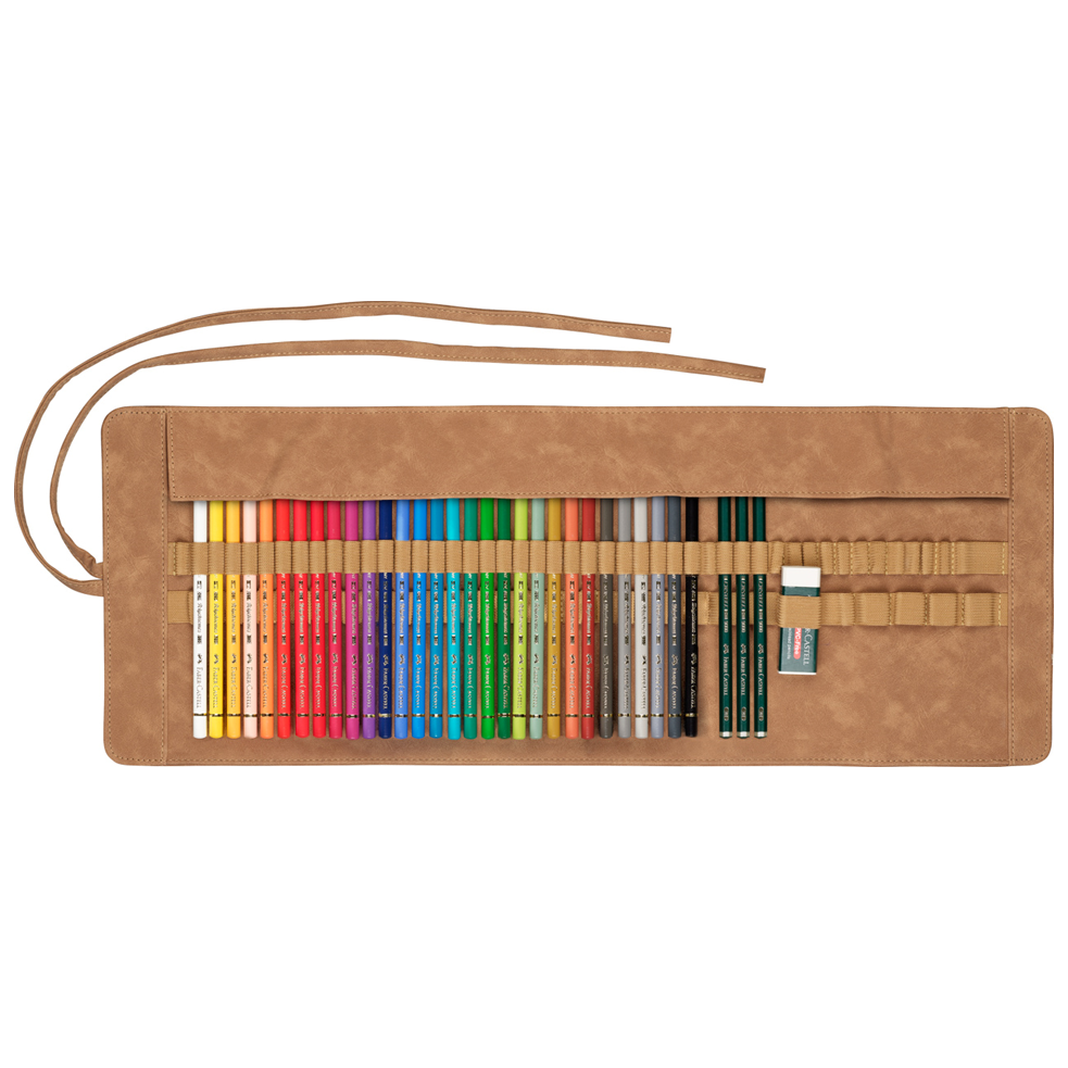 Polychromos 色鉛筆 ペンシルロール 30色セット