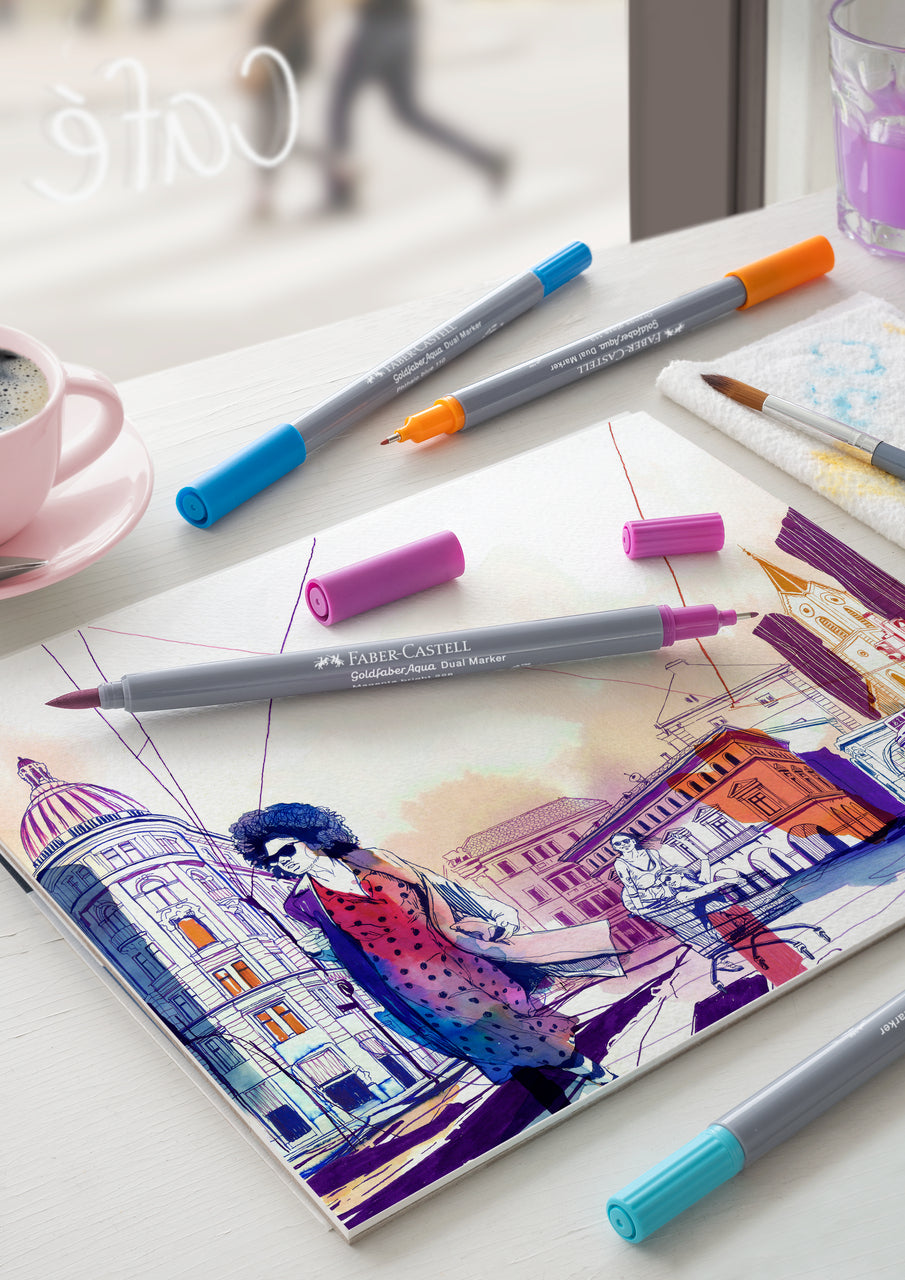 【SALE/30%OFF】ゴールドファーバー デュアルマーカー 12色セット