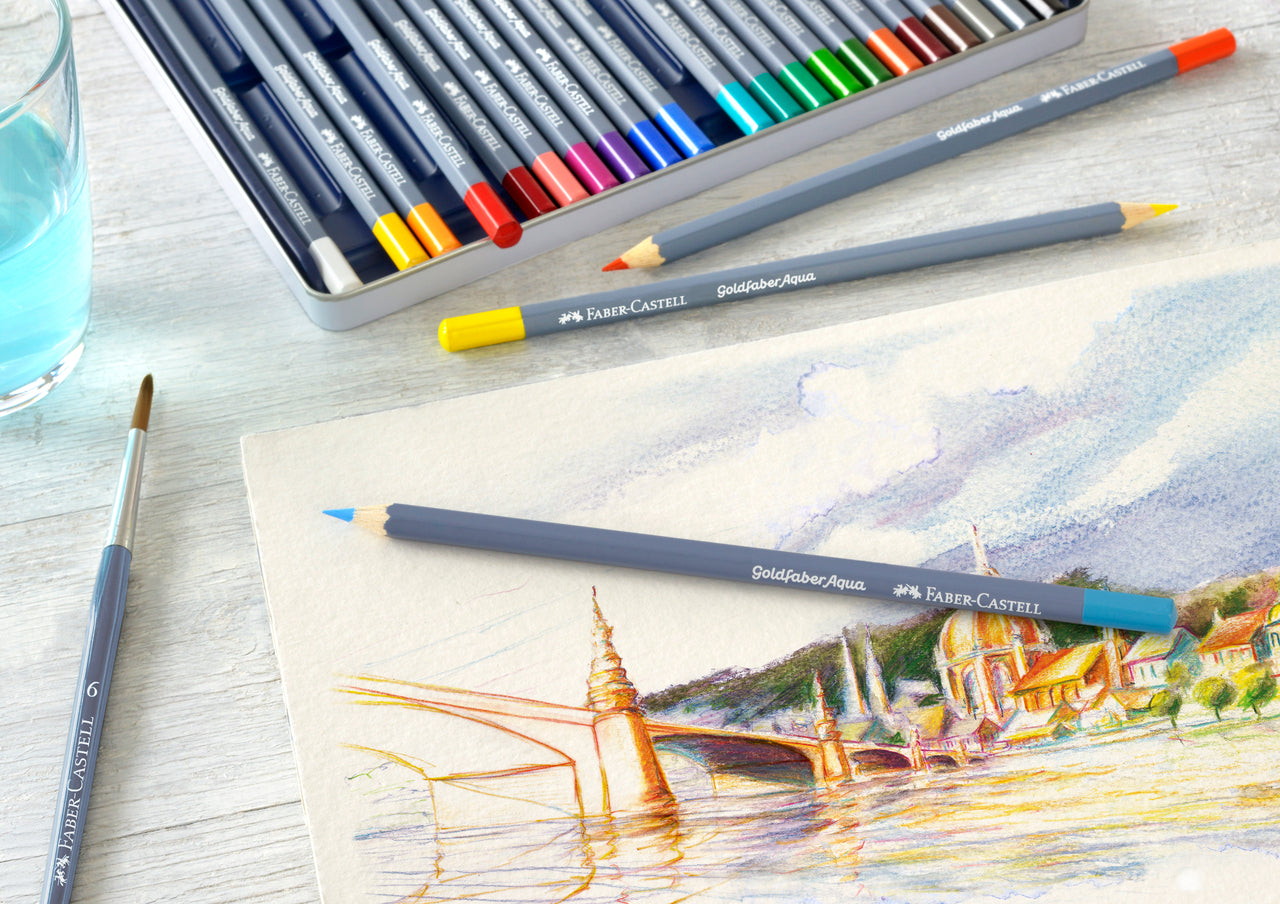 Goldfaber 水彩色鉛筆36色