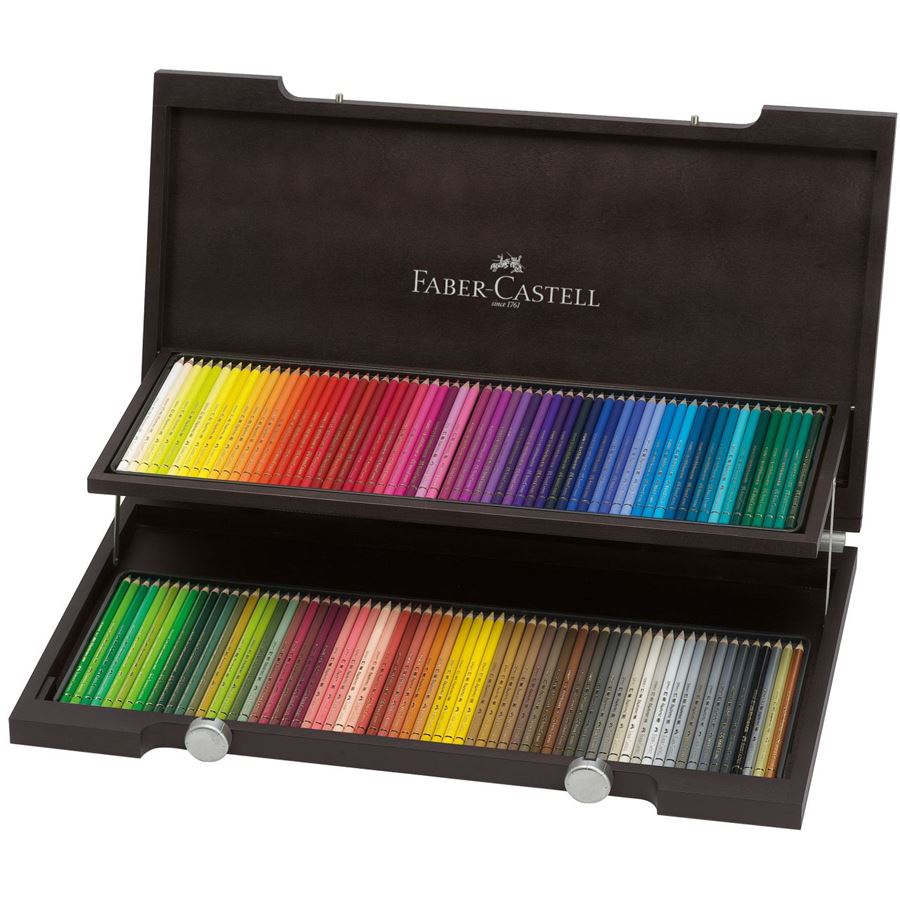 Polychromos 色鉛筆120色木箱セット – ファーバーカステル公式 Polychromos 色鉛筆120色木箱セット – ファーバーカステル公式