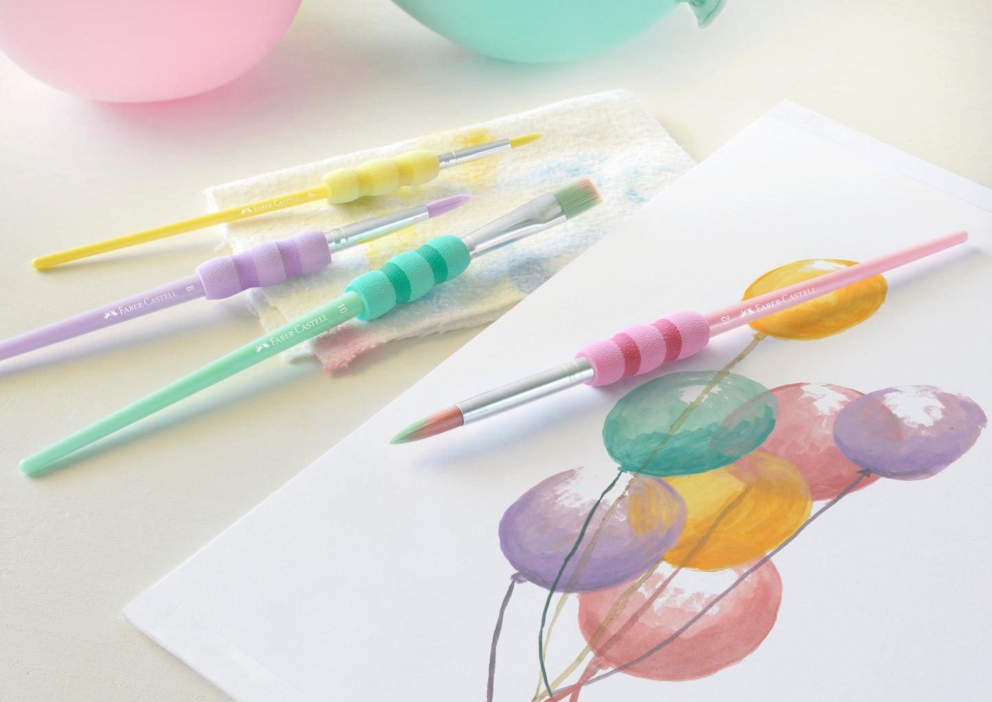 ソフトタッチブラシ 4本セット