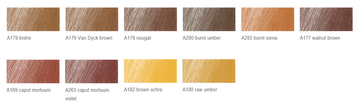 Polychromos色鉛筆 ブラウン系単色