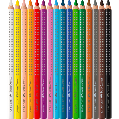 Jumbo Grip 水彩色鉛筆 16色セット