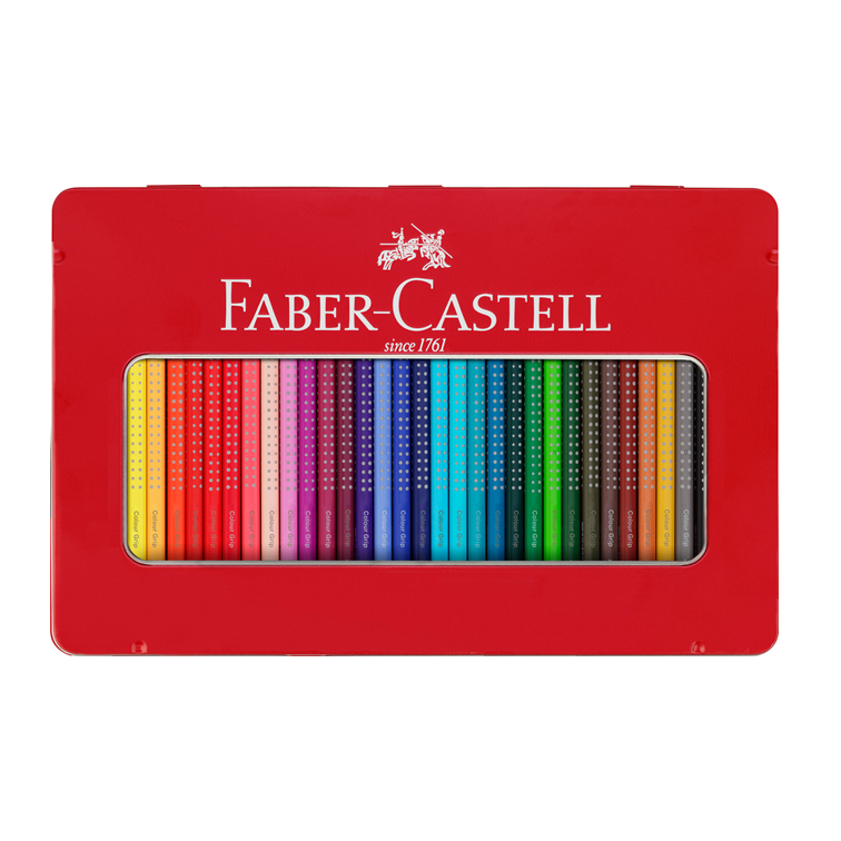 FABER CASTELL 水彩色鉛筆 36色 Color Grip 水彩色鉛筆36色 – ファーバーカステル公式オンライン