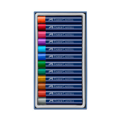 オイルパステル メタリックカラー 12色