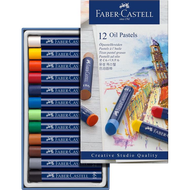 オイルパステル12色 – fabercastell-jp